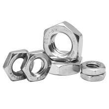 DIN439 Stainless Steel 304 Hexagon Head Thin Nuts M3 M4 M5 M6 M8 M10 M12 M14 M16 M18 M20 Hex Thin Nut